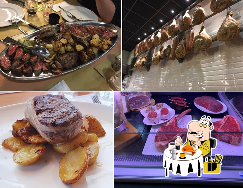 Cibo al Trattoria del Macellaio