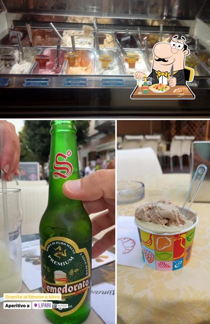 Platti al Avant Garde cafè Gelateria