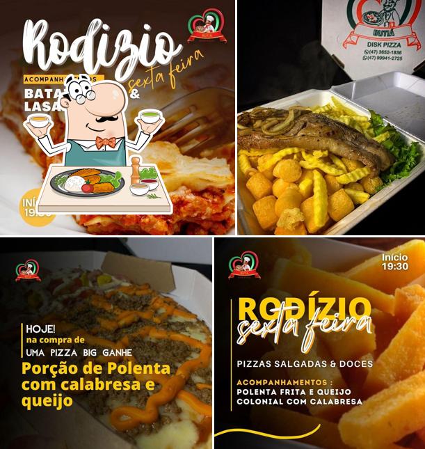 Platos en Butía Disk Pizza