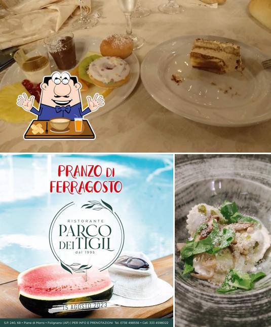 Platti al Ristorante Parco dei Tigli