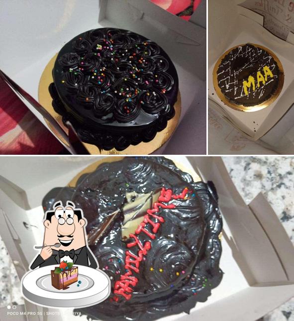 Chocolate cake at 7th Heaven