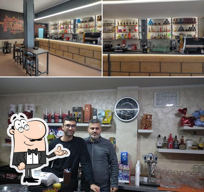 Gli interni di Bar degli amici