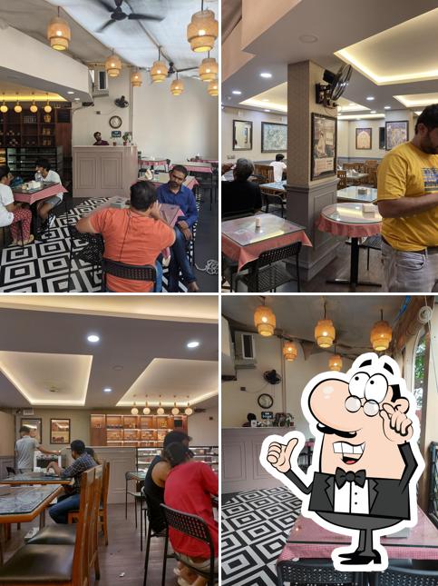 Take a seat at one of the tables at Butterwala & Co