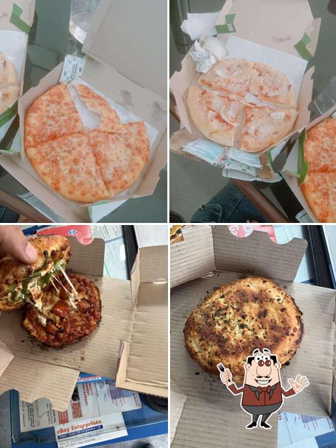 Food at Domino's Pizza