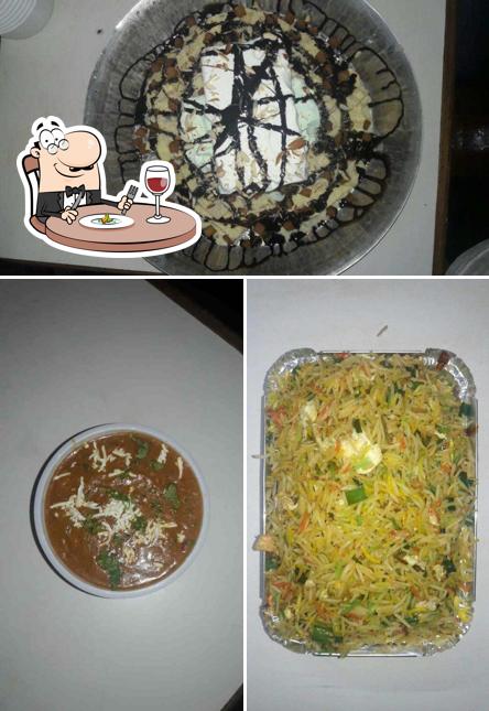 Food at Flame Restaurant