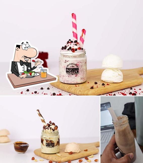 The picture of food and beverage at Frozen Bottle - Milkshakes, Desserts And Ice Cream