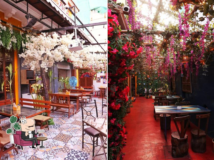 The interior of House Party