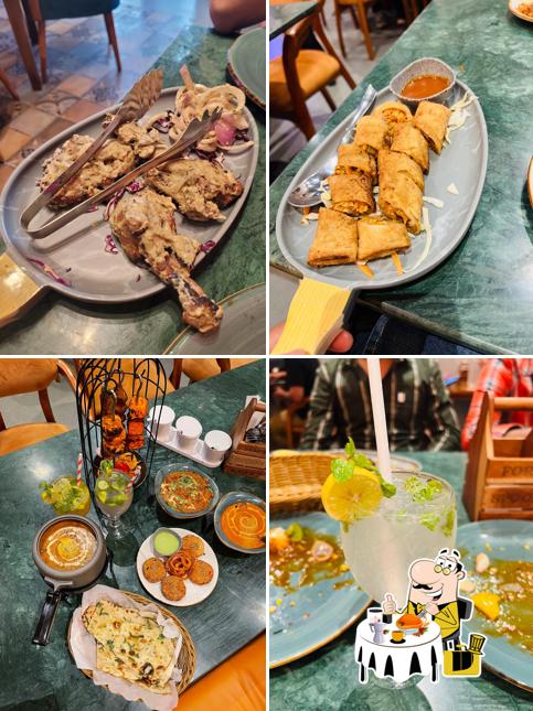 Food at Khadak Singh Da Dhaba