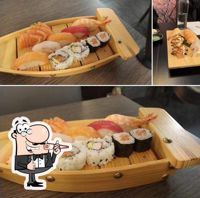 Ordina le varie opzioni di sushi