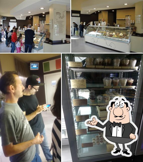Gli interni di Gelateria Elefantino