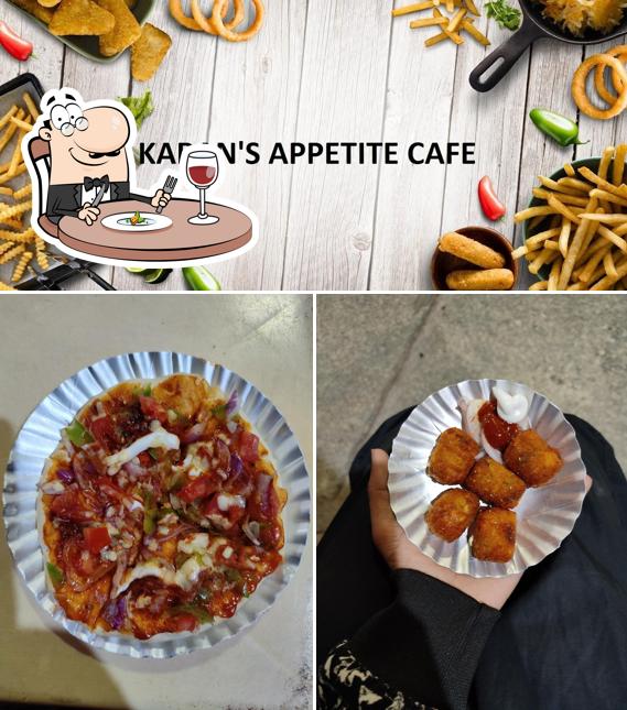 Food at Karans Appetite Cafe