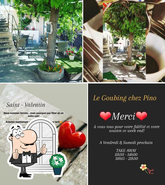 Gli esterni di Le Goubing chez Pino