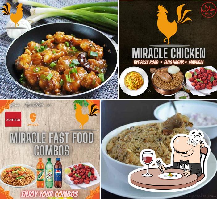 Meals at MIRACLE CHICKEN ( Shawarma)