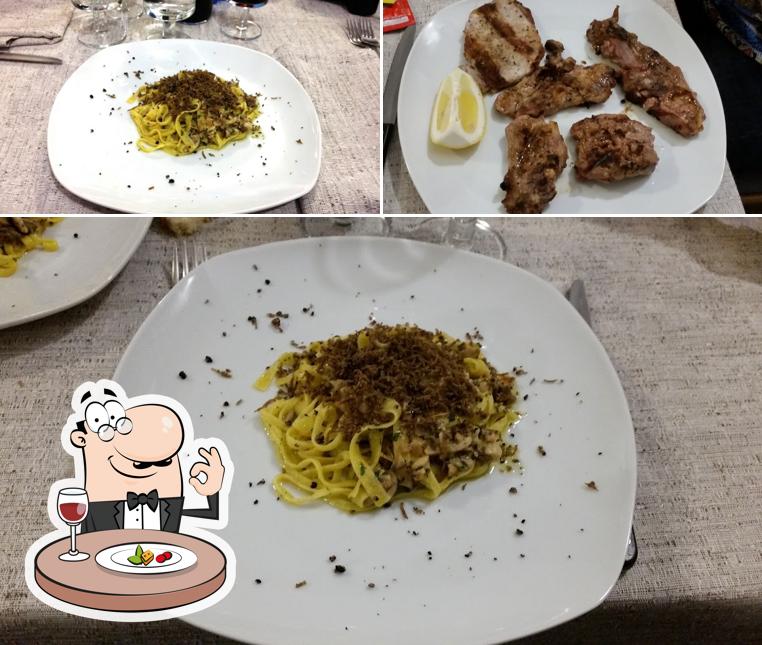 Platti al Ristorante La Brace Da Gualtiero