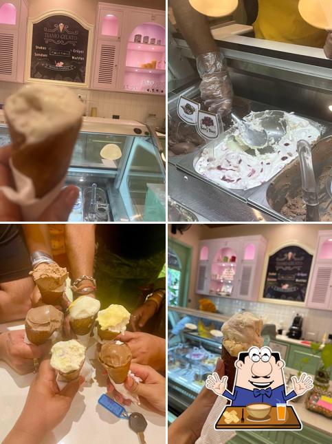 Food at Tiamo Gelato Goa