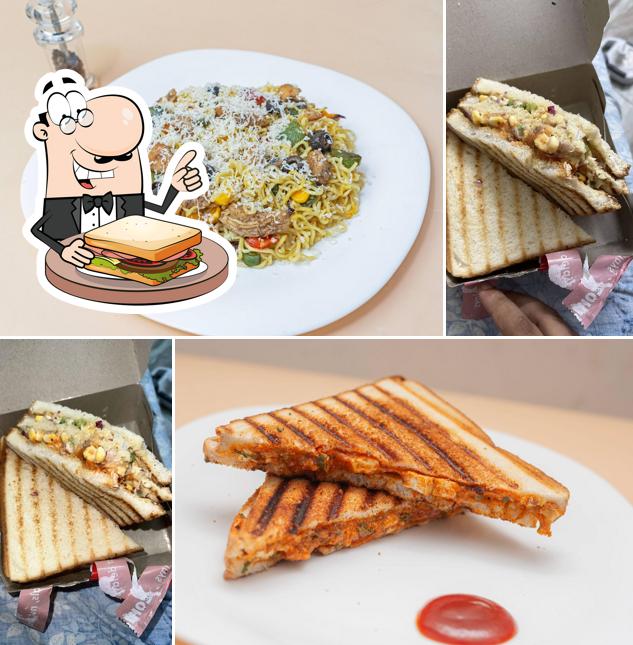 Grilled cheese sandwich at Toasty Grill