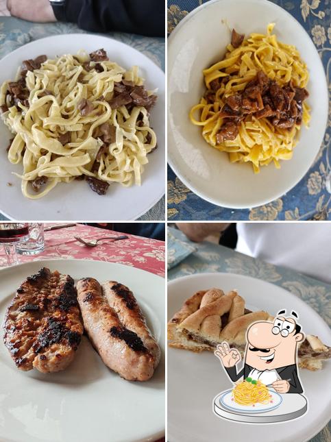 Spaghetti alla carbonara al Trattoria da Emilio