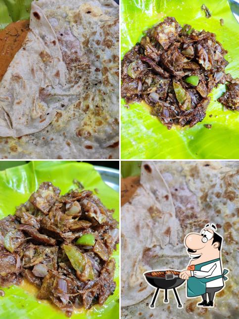 Get meat meals at Trichy Buhari Hotel