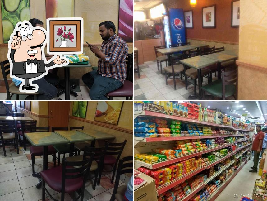 The interior of Subway Phase 3B2 Mohali