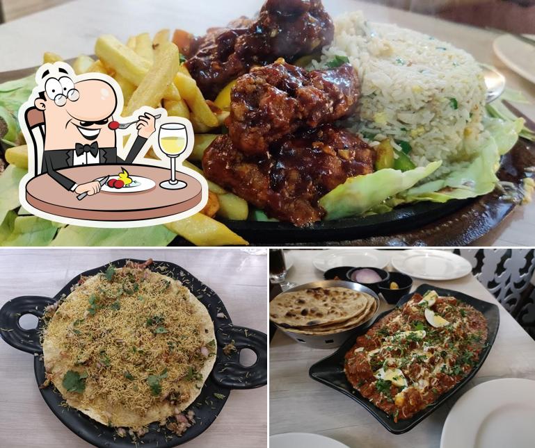 Food at The Royal Family Restaurant