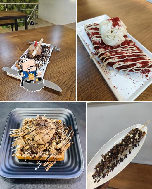 Food at Waffle planet