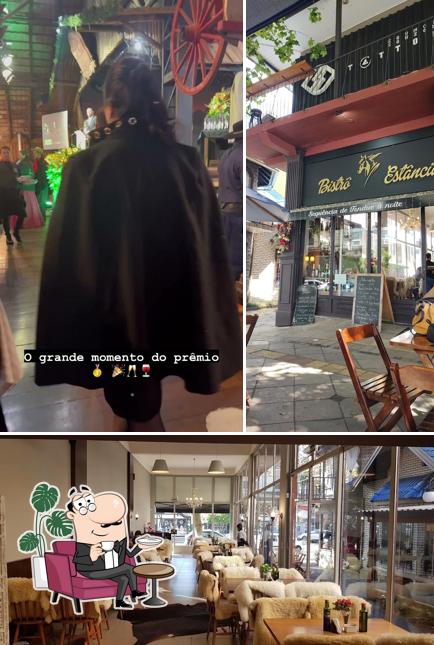 Veja imagens do interior do Bistrô Estância