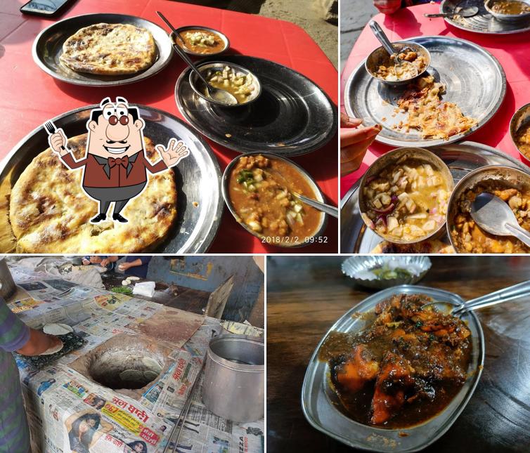 Meals at All India Famous Amritsari Kulcha