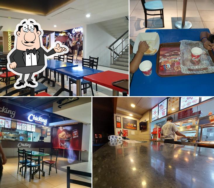 The interior of ChicKing