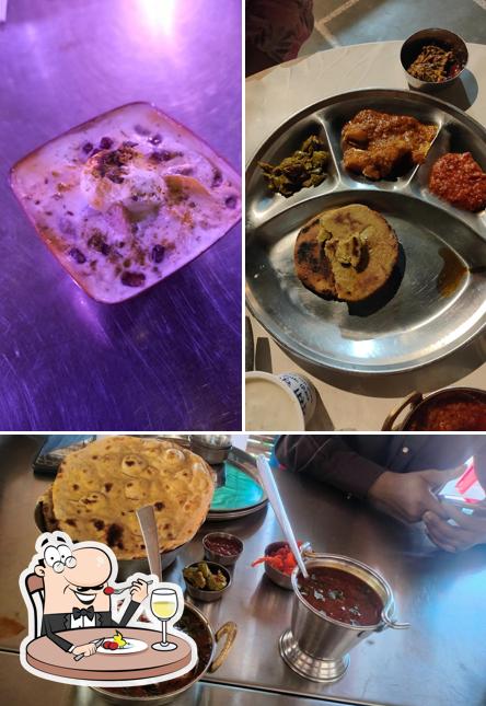 Food at Desi Chulha Rabri Wala