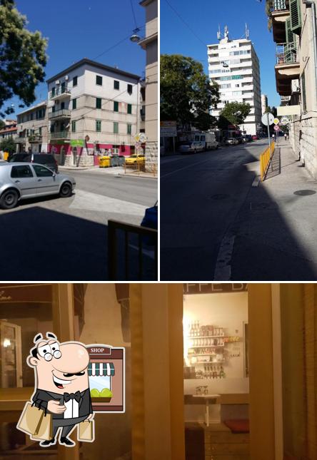 Gli esterni di Cafe Marčelina