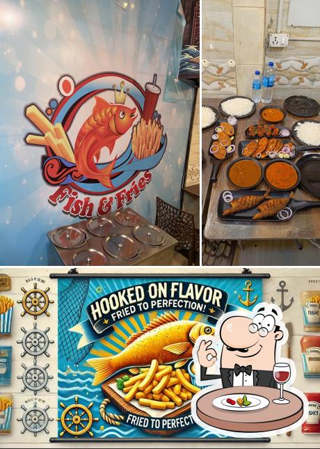 Food at Fish & Fries