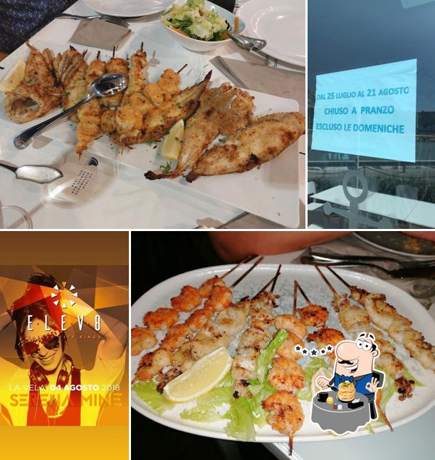 Platti al Ristorante La Vela