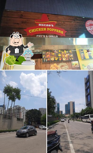 Mexico's Chicken Poppers is distinguished by exterior and interior