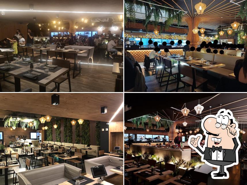 Gli interni di Moku Tiburtina