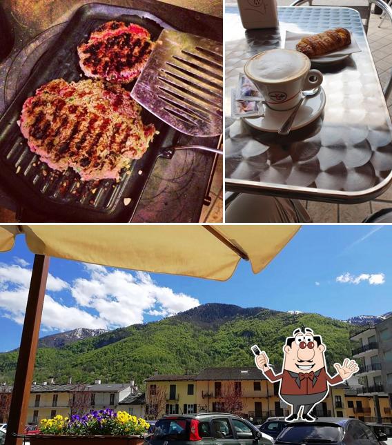 Questa è la foto che raffigura la cibo e esterno di RistoBar dell'Angelo