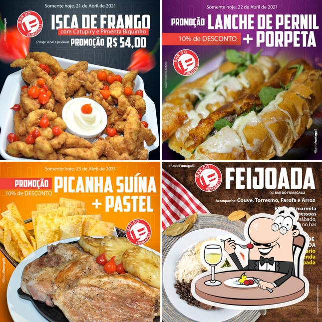 Comida em Bar do Fumagalli