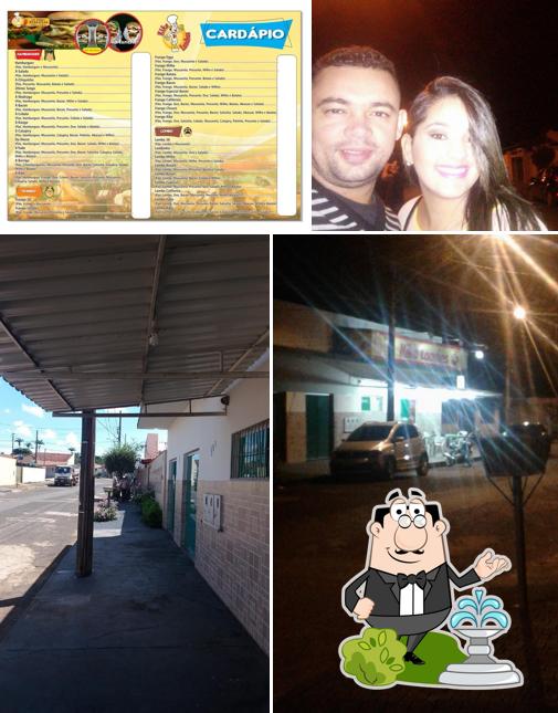 O exterior do Kiko Lanches