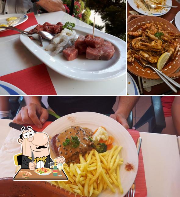 Platti al Restaurant Da Mauro