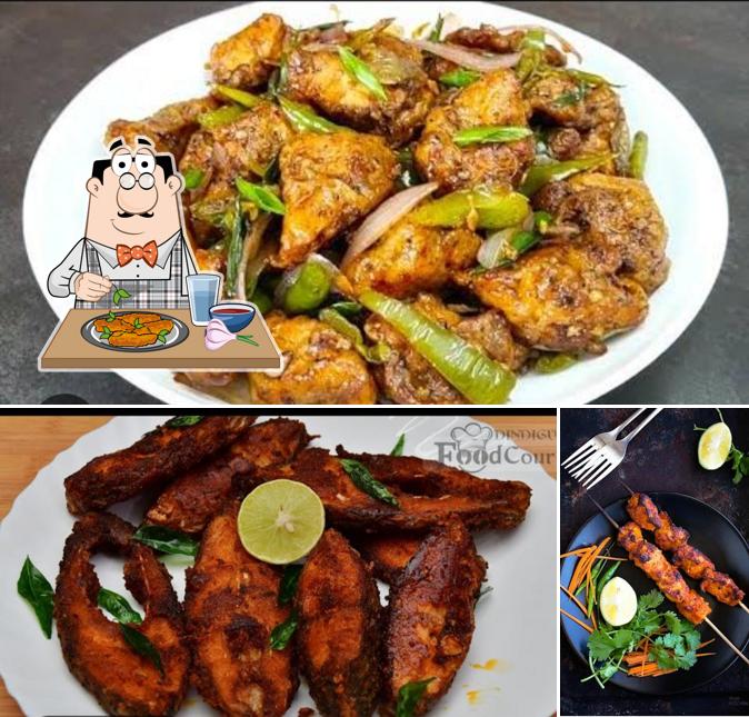 Chicken wings at Dewas darbar