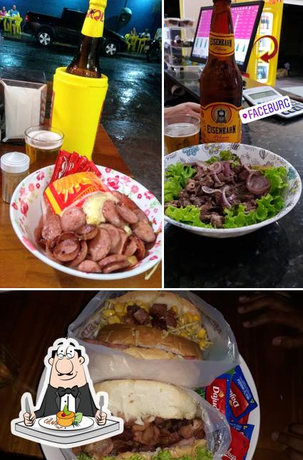 Comida em Face Burg + Açai