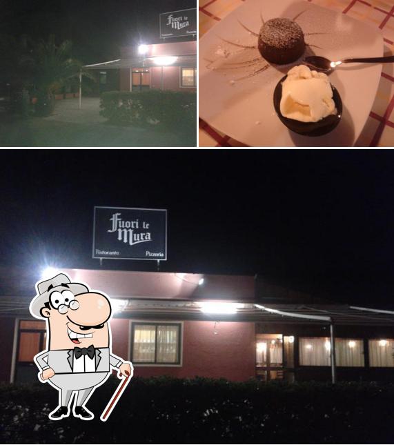 La immagine di esterno e cibo da Fuori le Mura