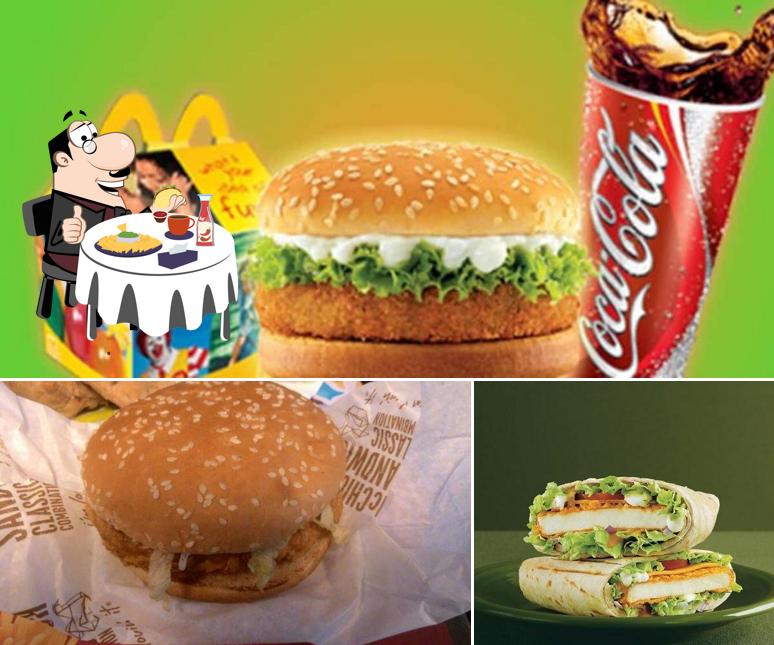 McDonald's serves a range of options for burger lovers
