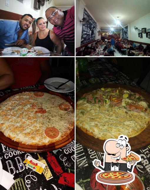 Experimente pizza no Pizzaria 2 Irmãos Km 40