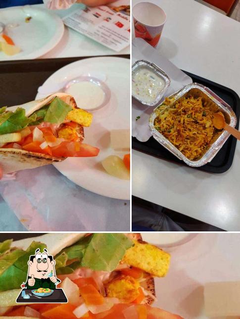 Food at Shawarma Factory