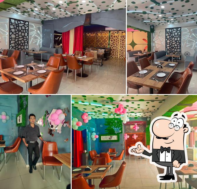 The interior of Tito's restaurant and Jagrati Banquet