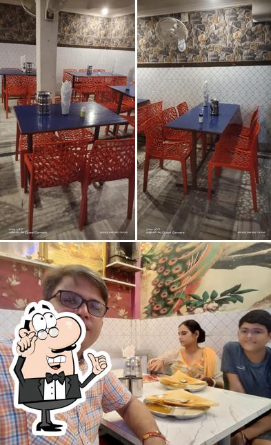 The interior of Vijay Pure Veg Resturant