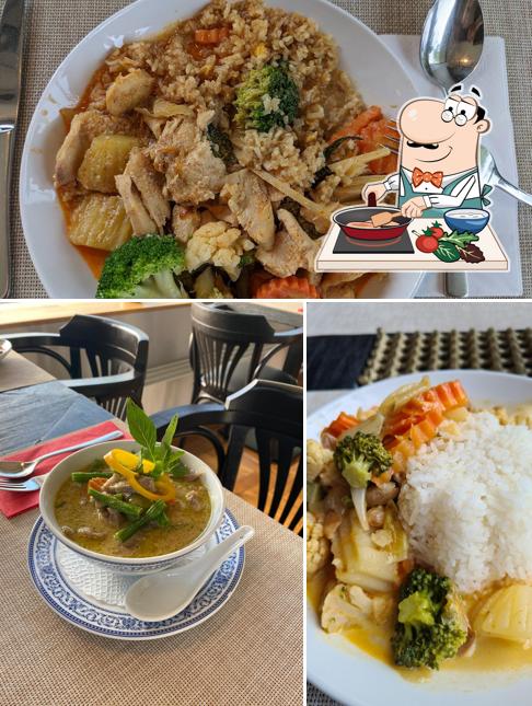 Pollo al curry al Siam Square Bistro