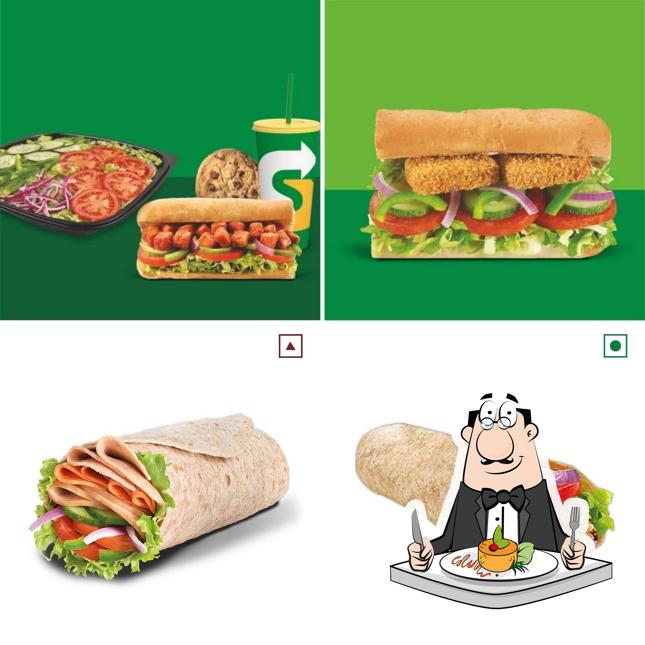 Food at Subway Whitefield