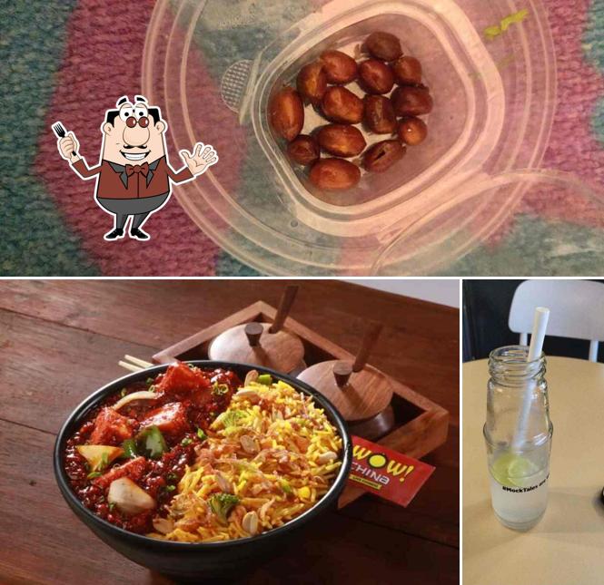This is the photo displaying food and interior at WOW Chicken