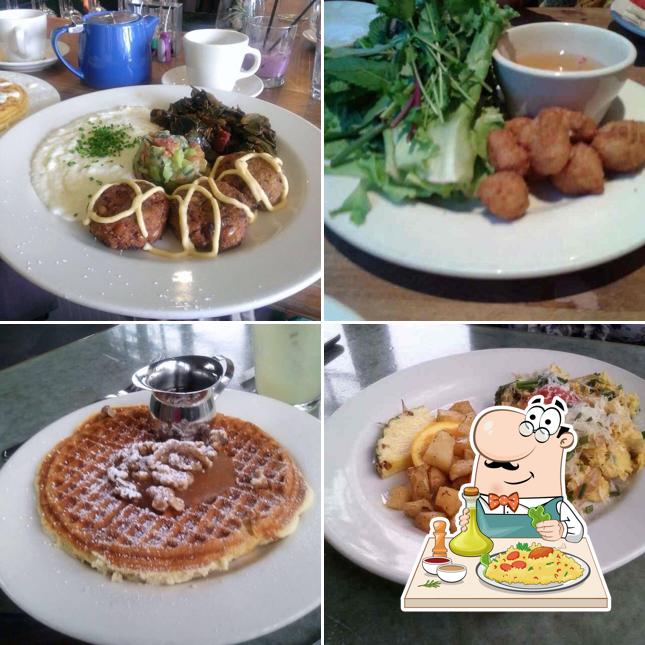 Food at Cafe Flora